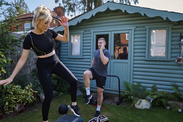 Fun stepping variations with Joe from At Home Fitness